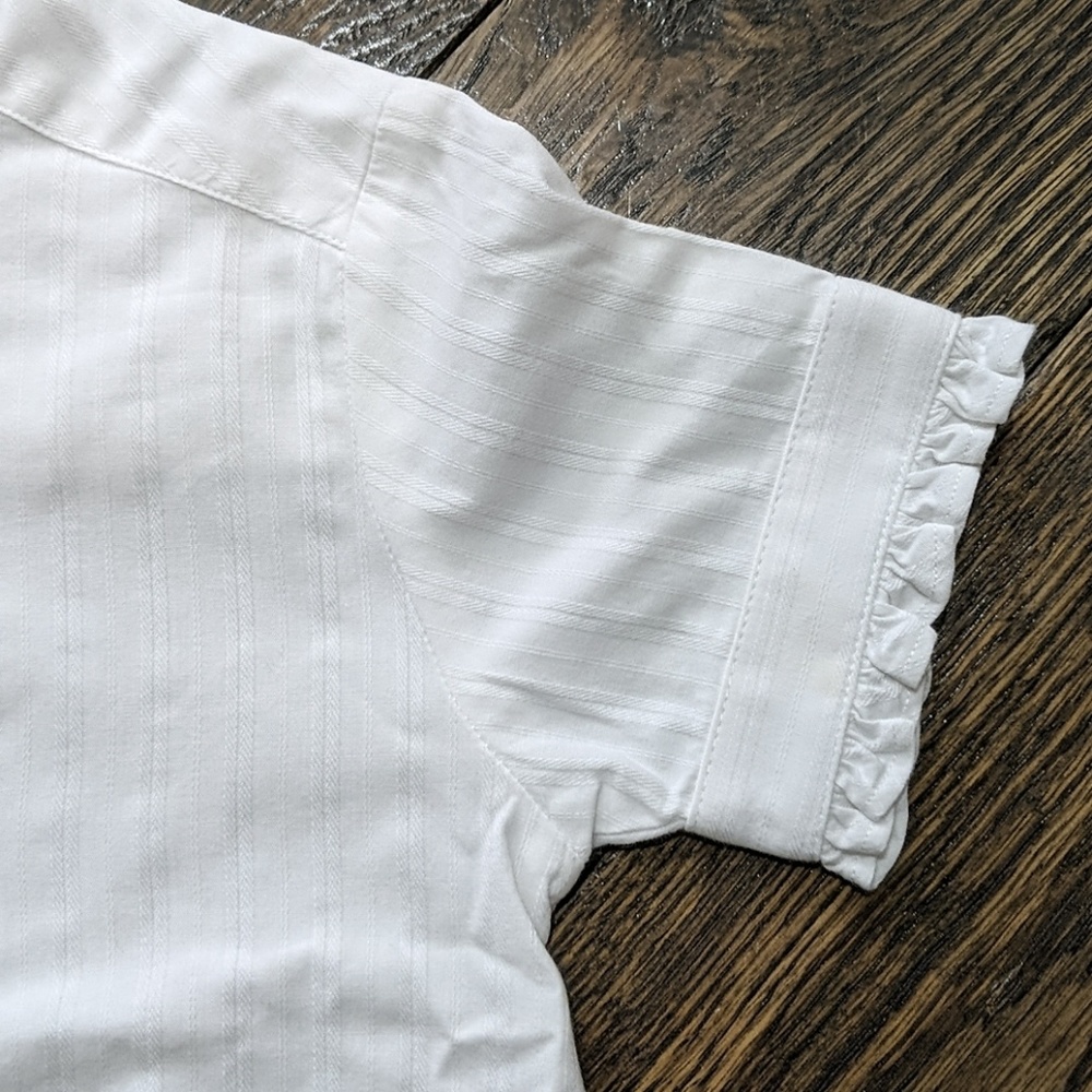 Heartstrings Ruffle Button Down - Picture 3 of 5